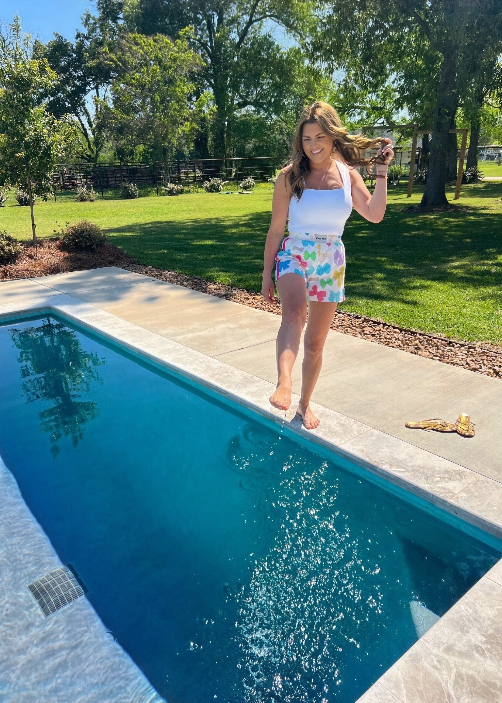 Bloom and Company Multicolored Bows Boxer Shorts