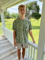 Bloom and Company Burlebo Retro Duck Camo Mallard Pocket Tee