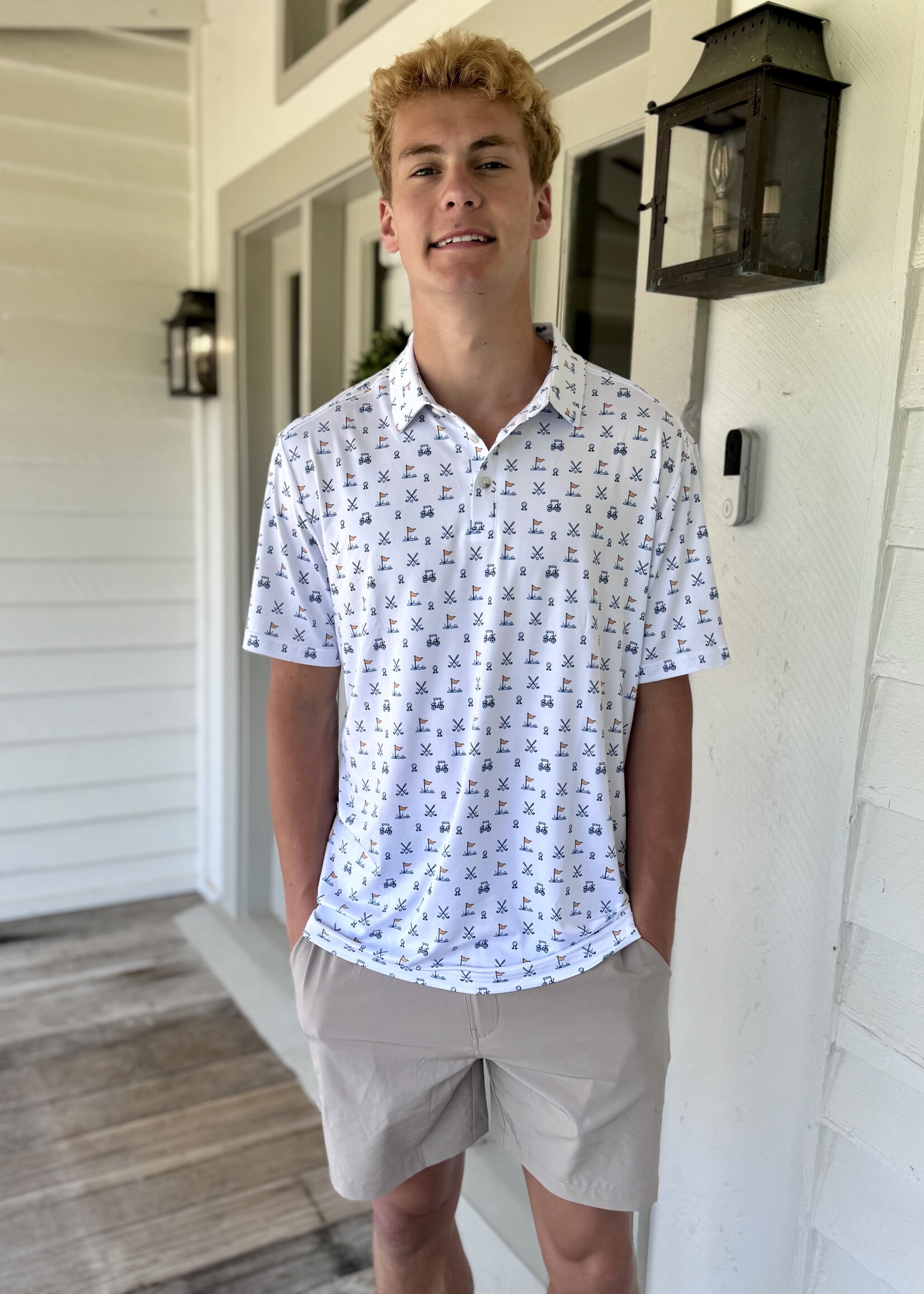 Bloom and Company Burlebo Hole In One Performance Polo