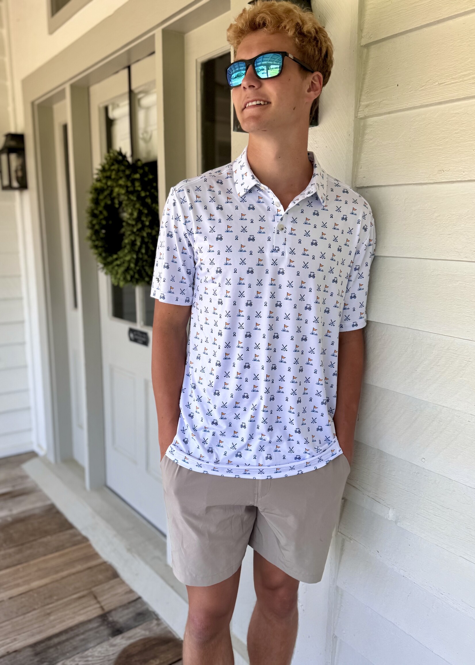 Bloom and Company Burlebo Hole In One Performance Polo