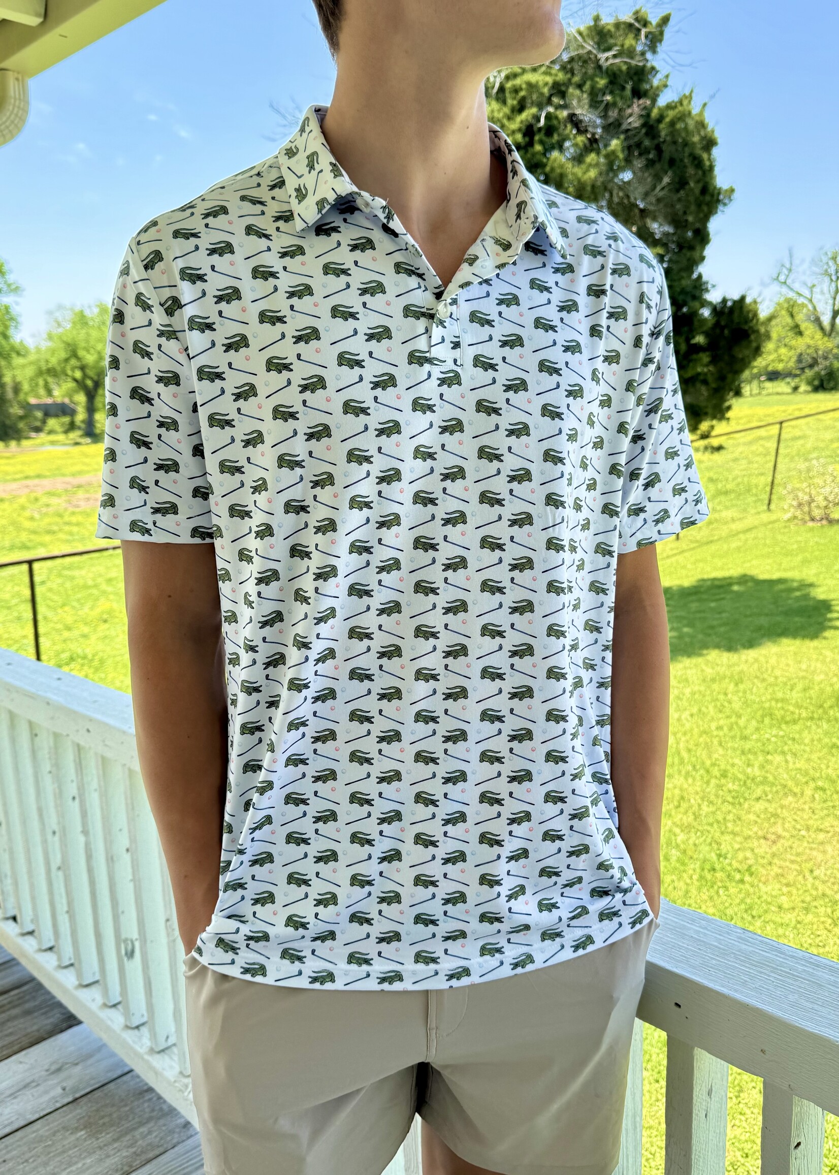 Bloom and Company Burlebo Tap It In Performance Polo