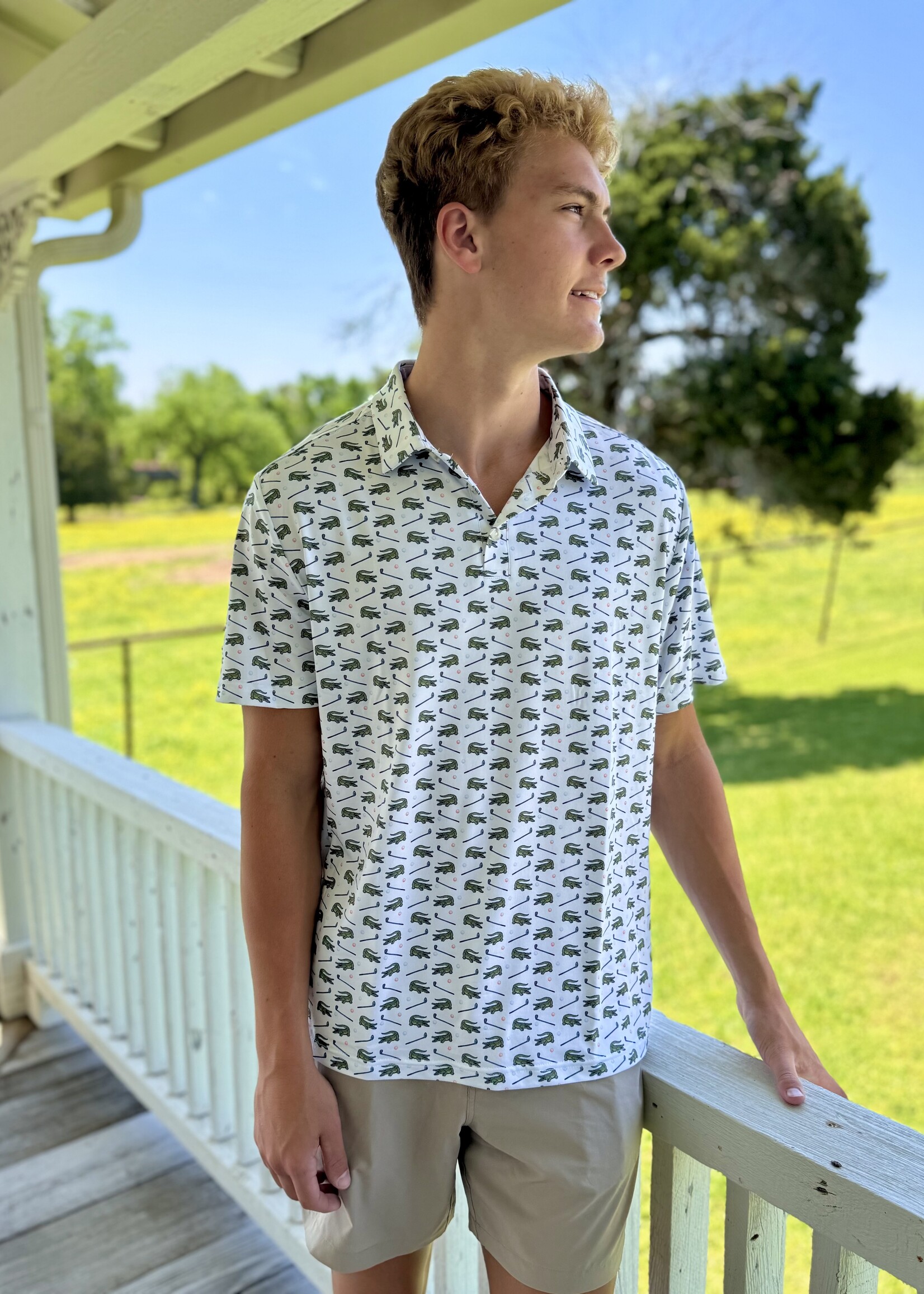 Bloom and Company Burlebo Tap It In Performance Polo