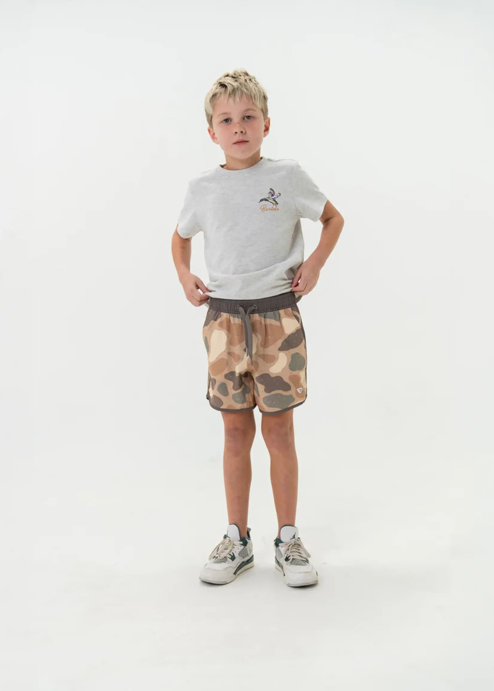 Bloom and Company Youth Burlebo Jumbo Pintail Camo Swim Trunk