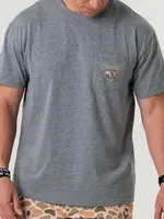 Bloom and Company Burlebo Dark Heather Grey Cowboy Up T-Shirt