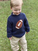 Bloom and Company Youth Football Rollneck Sweater