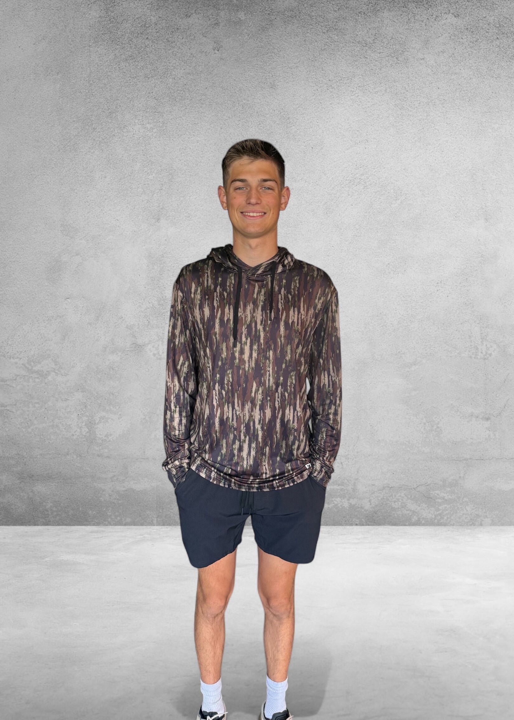 Bloom and Company Burlebo Performance Hoodie Midland Camo