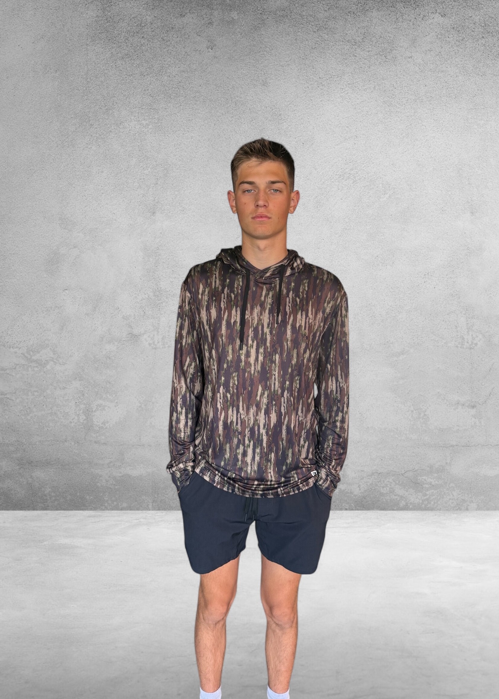 Bloom and Company Burlebo Performance Hoodie Midland Camo