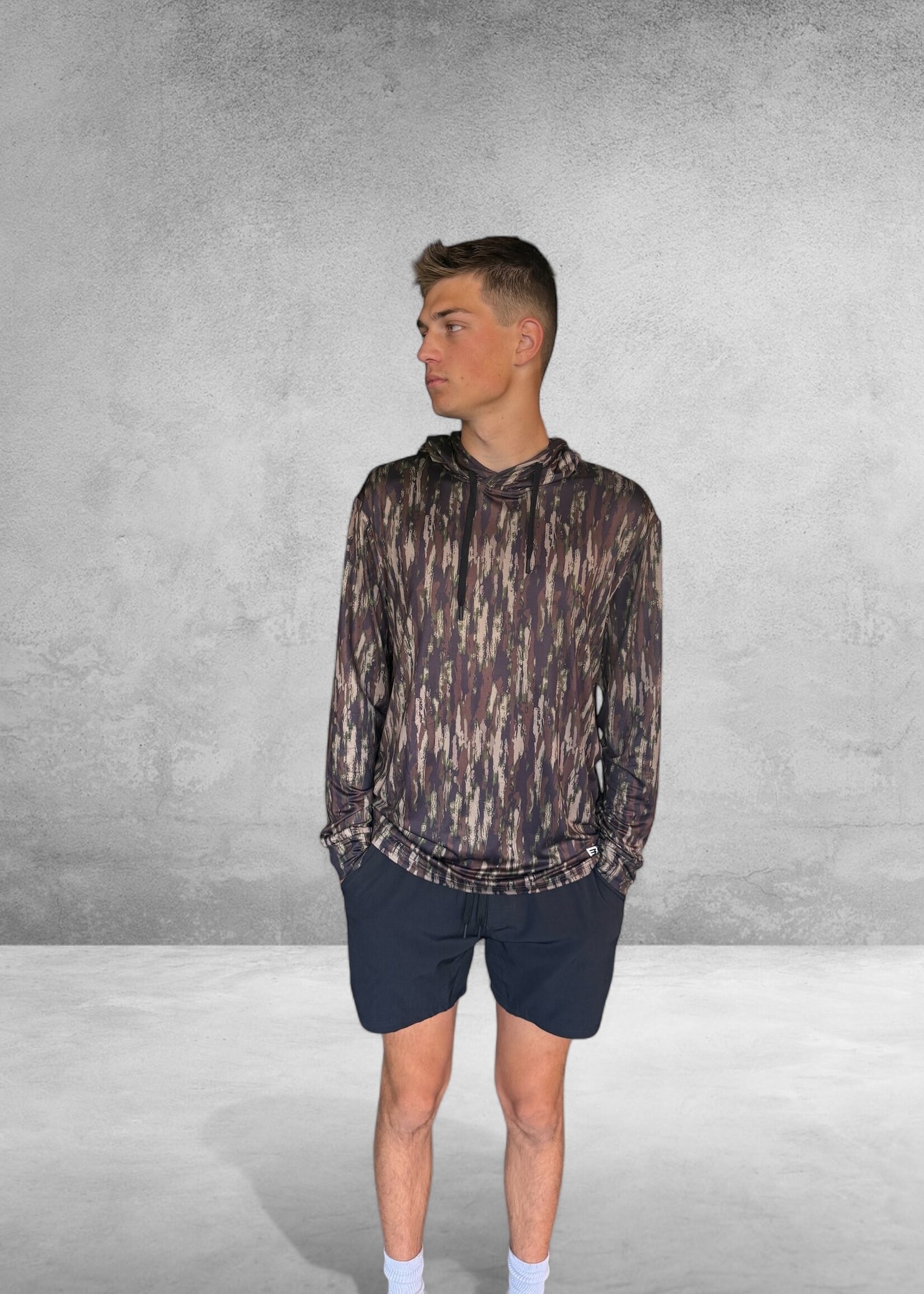 Bloom and Company Burlebo Performance Hoodie Midland Camo