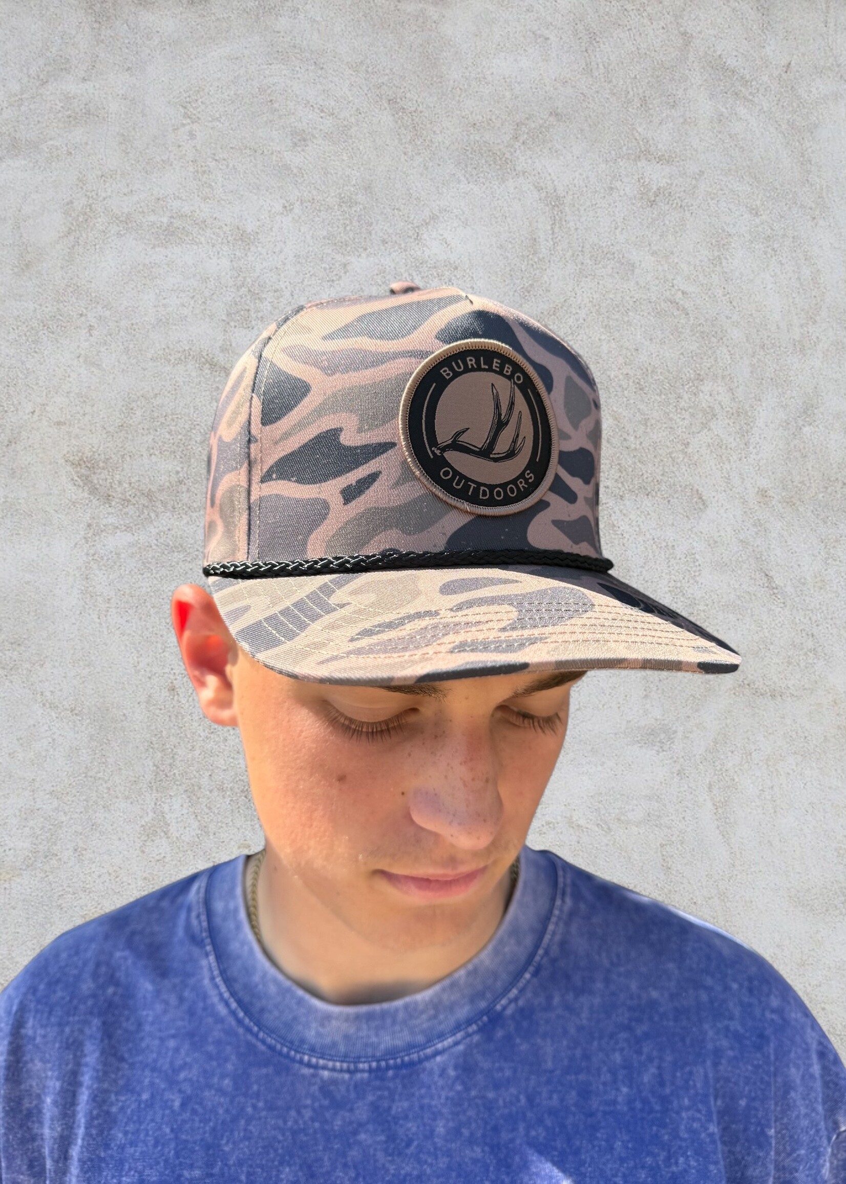 Bloom and Company Burlebo Cap Antler Patch Gauge Camo