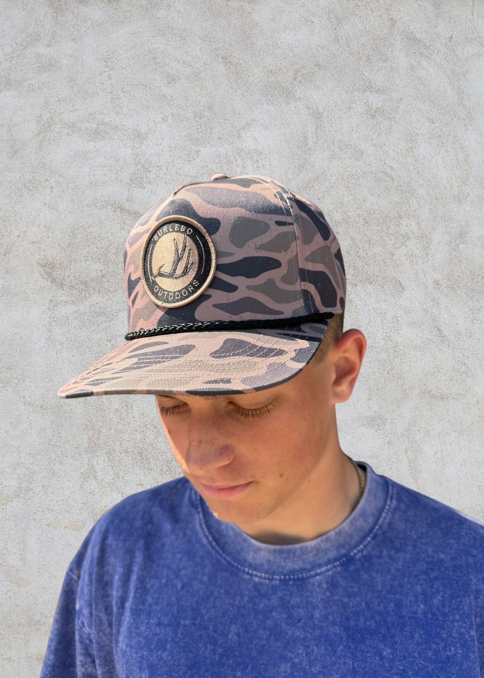 Bloom and Company Burlebo Cap Antler Patch Gauge Camo