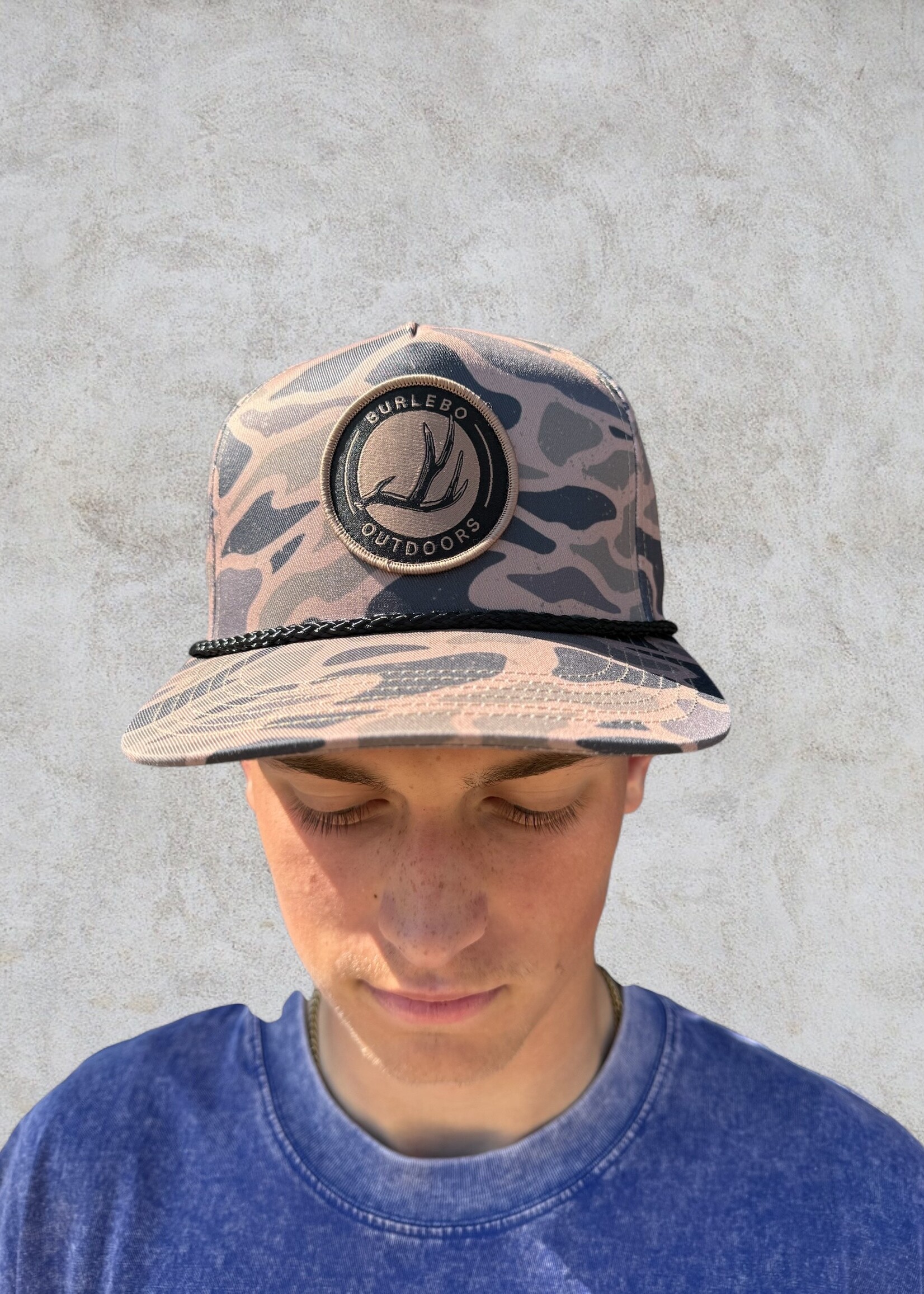 Bloom and Company Burlebo Cap Antler Patch Gauge Camo
