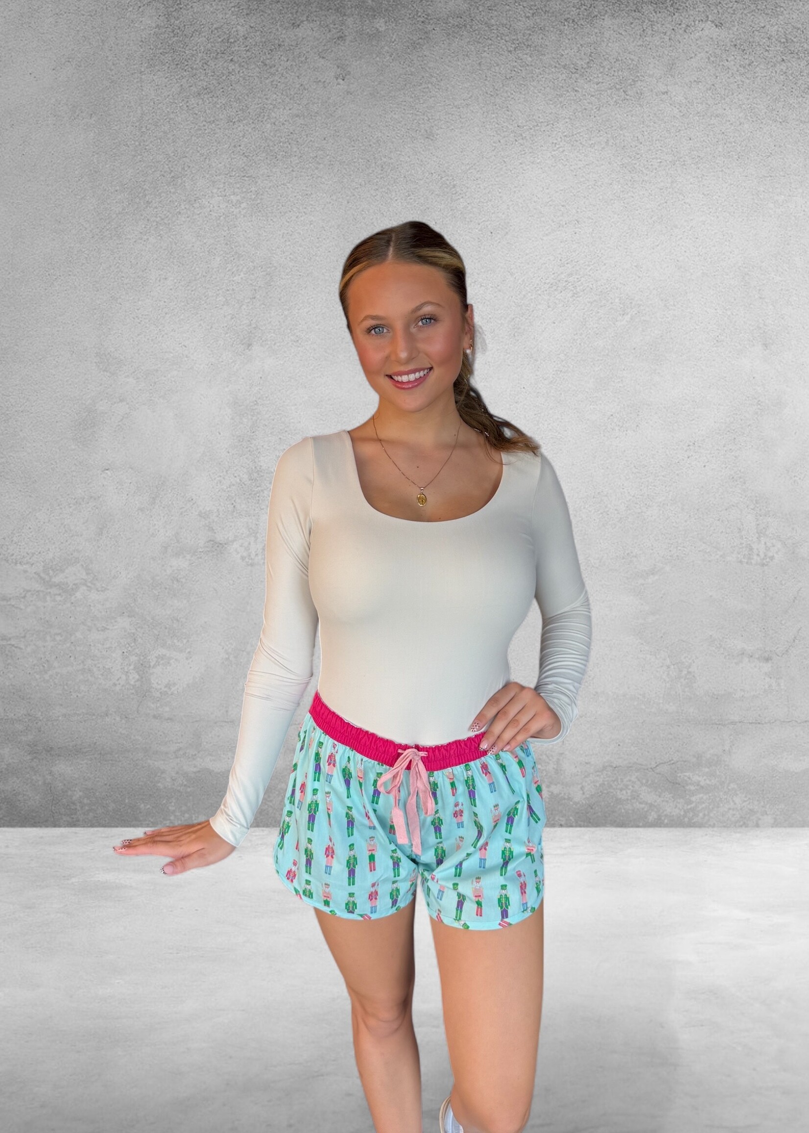 Bloom and Company Nutcracker Candy Lounge Shorts