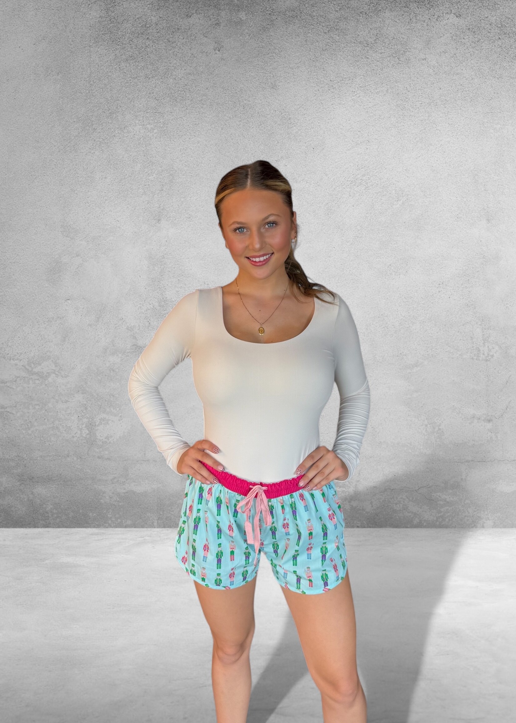 Bloom and Company Nutcracker Candy Lounge Shorts