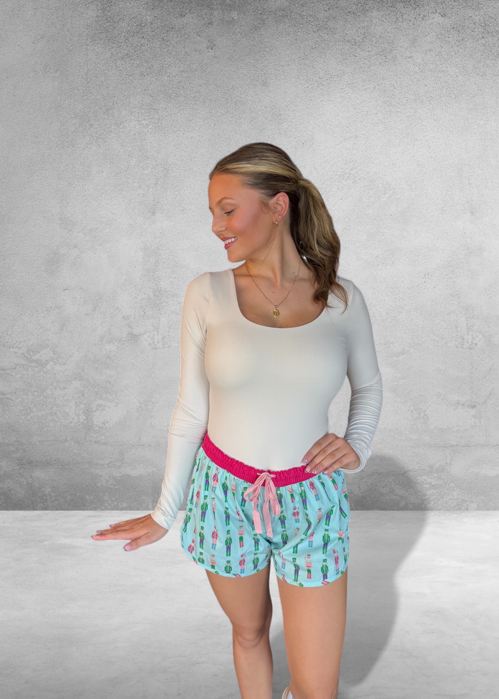 Bloom and Company Nutcracker Candy Lounge Shorts