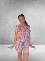 Bloom and Company Tinsel & Tiger Short Sleeve & Shorts PJ Set