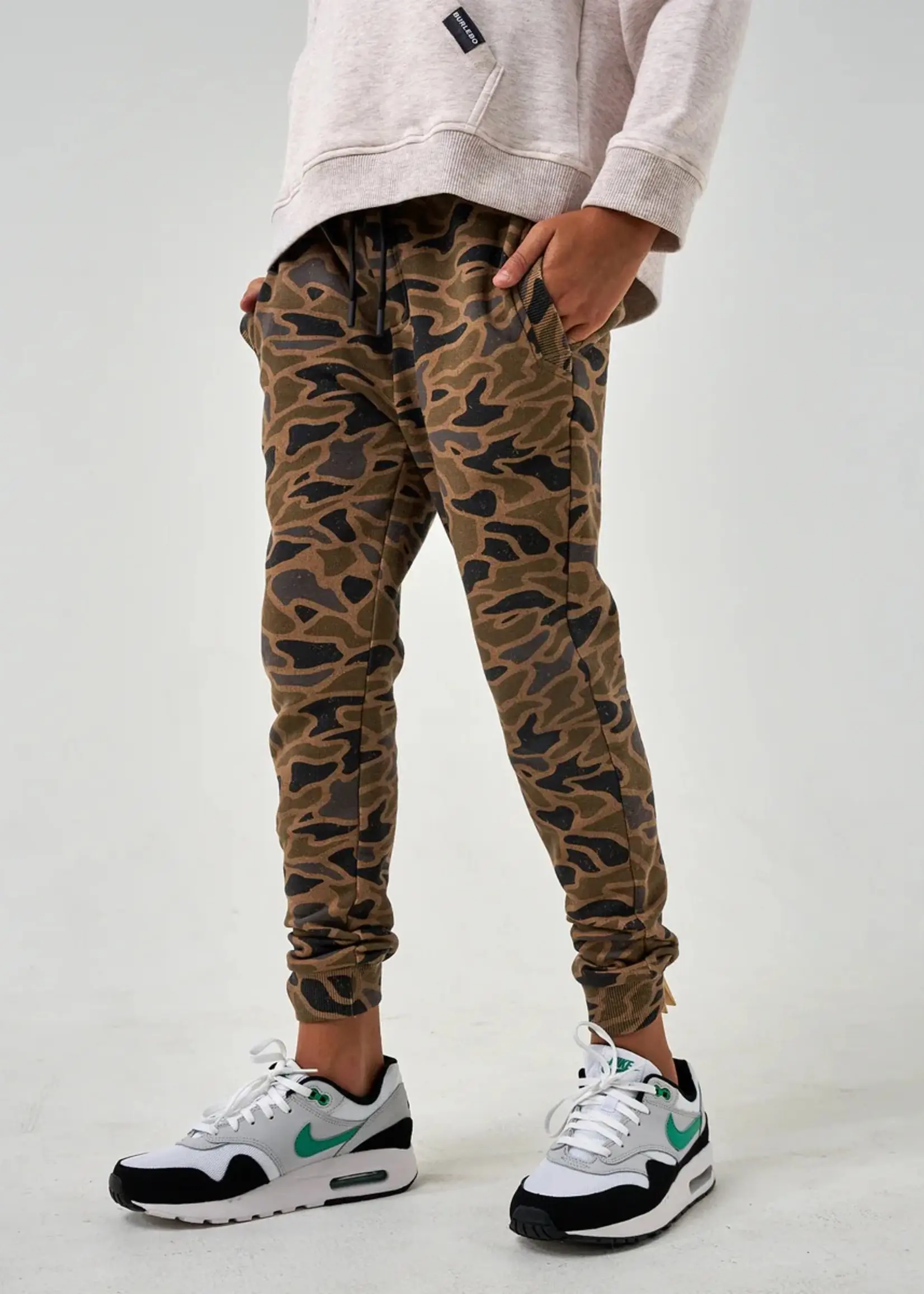 Bloom and Company Burlebo Youth Fleece Jogger Gauge Camo