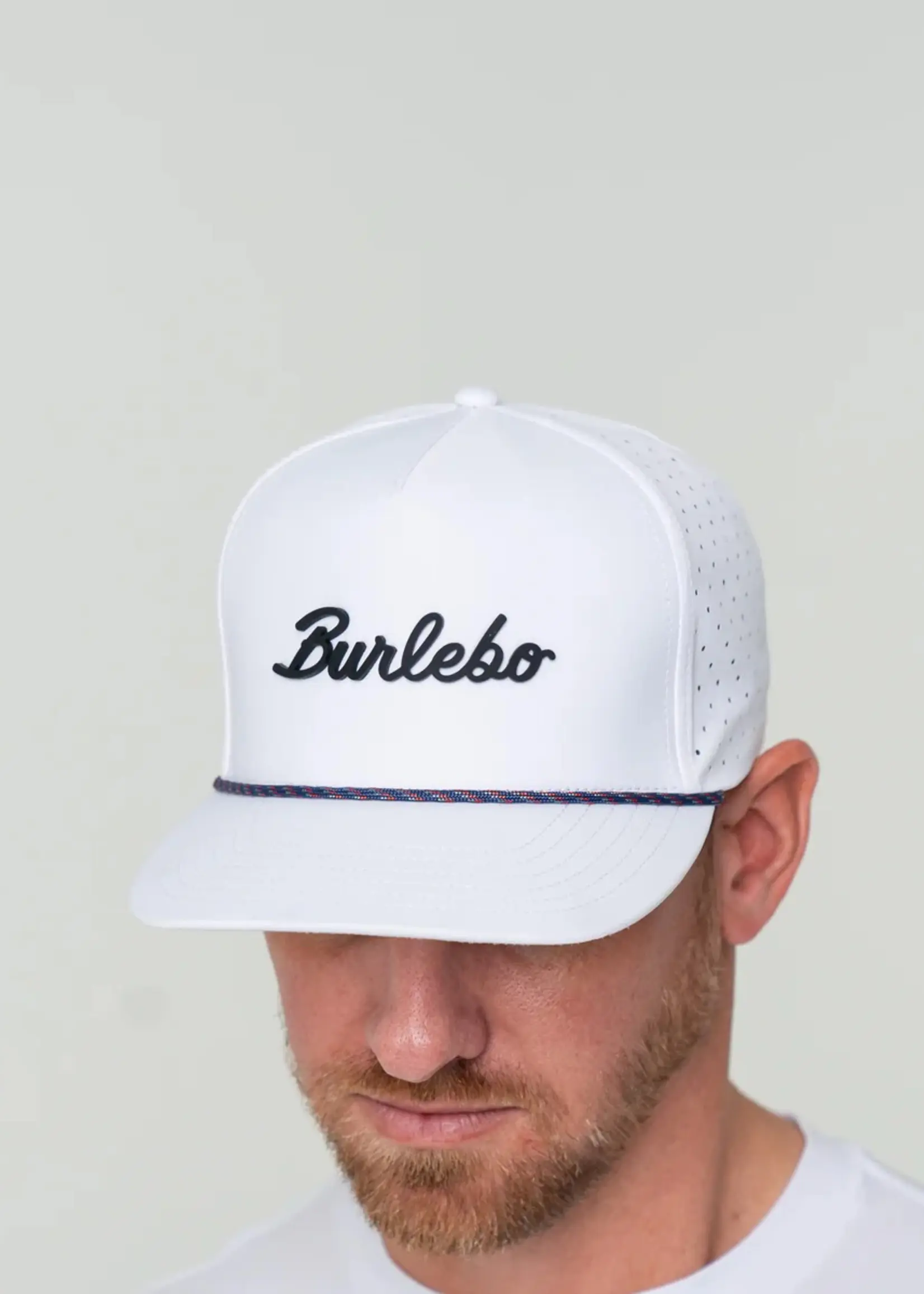 Bloom and Company Burlebo Performance Cap Tour White
