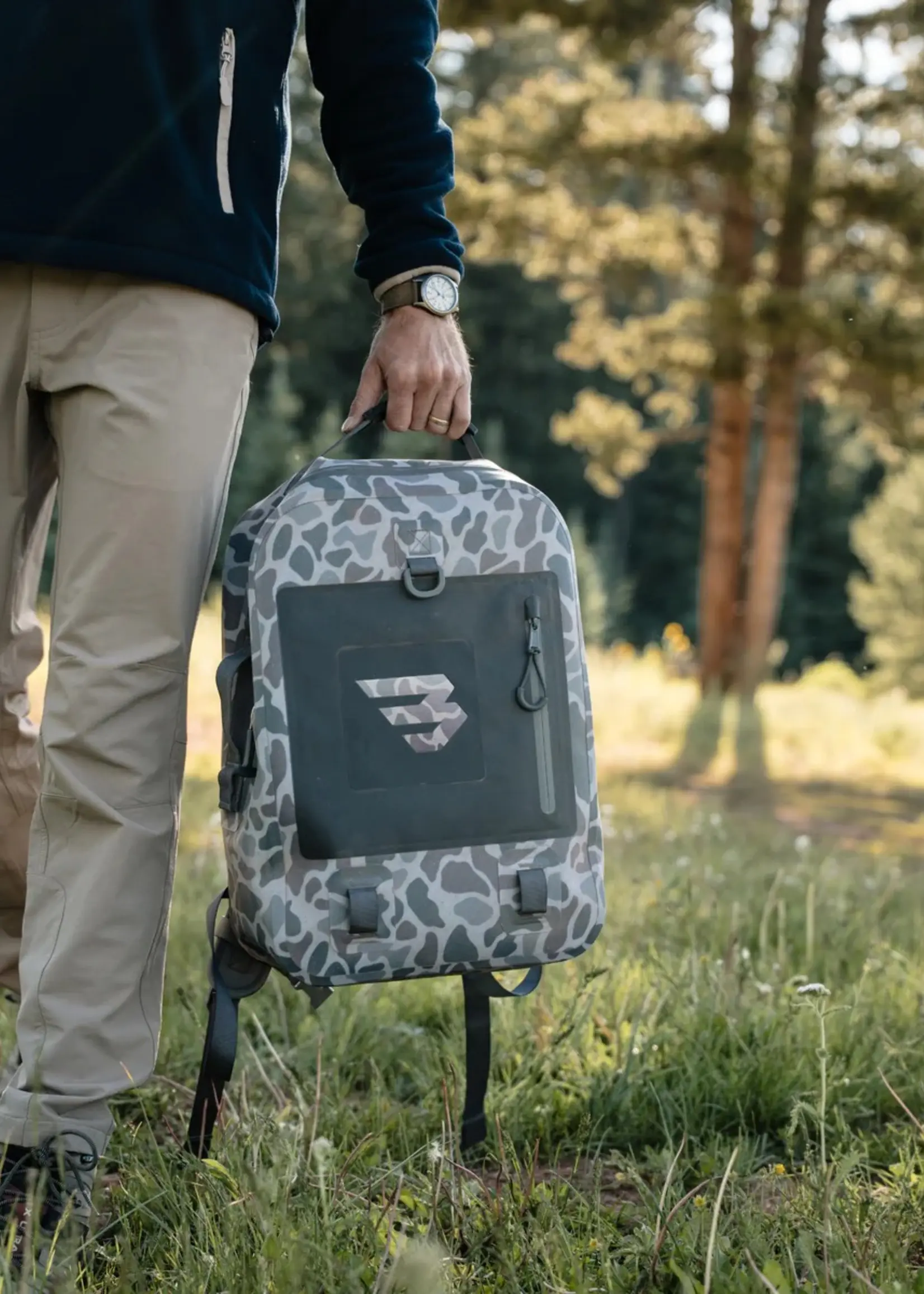 Bloom and Company Burlebo Waterproof Backpack Classic Deer Camo