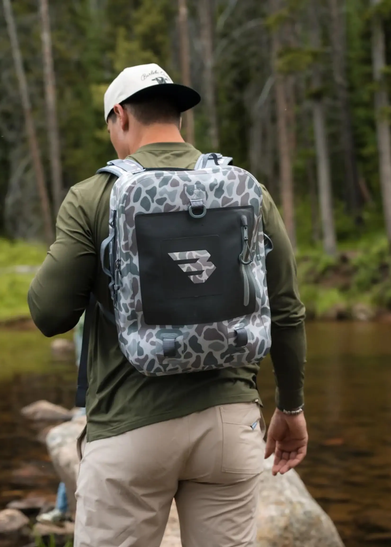 Bloom and Company Burlebo Waterproof Backpack Classic Deer Camo