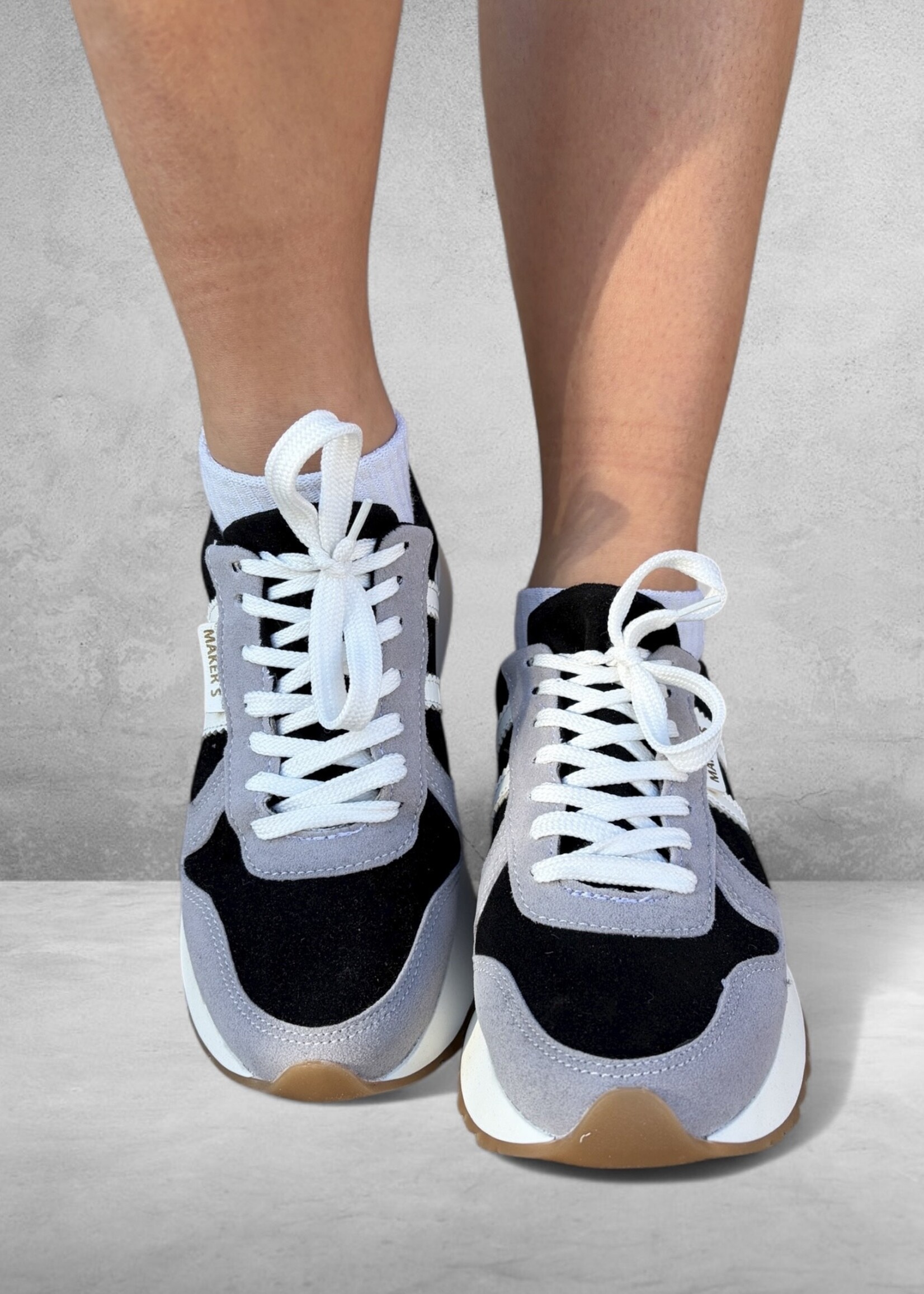 Bloom and Company Black Ace Sneaker