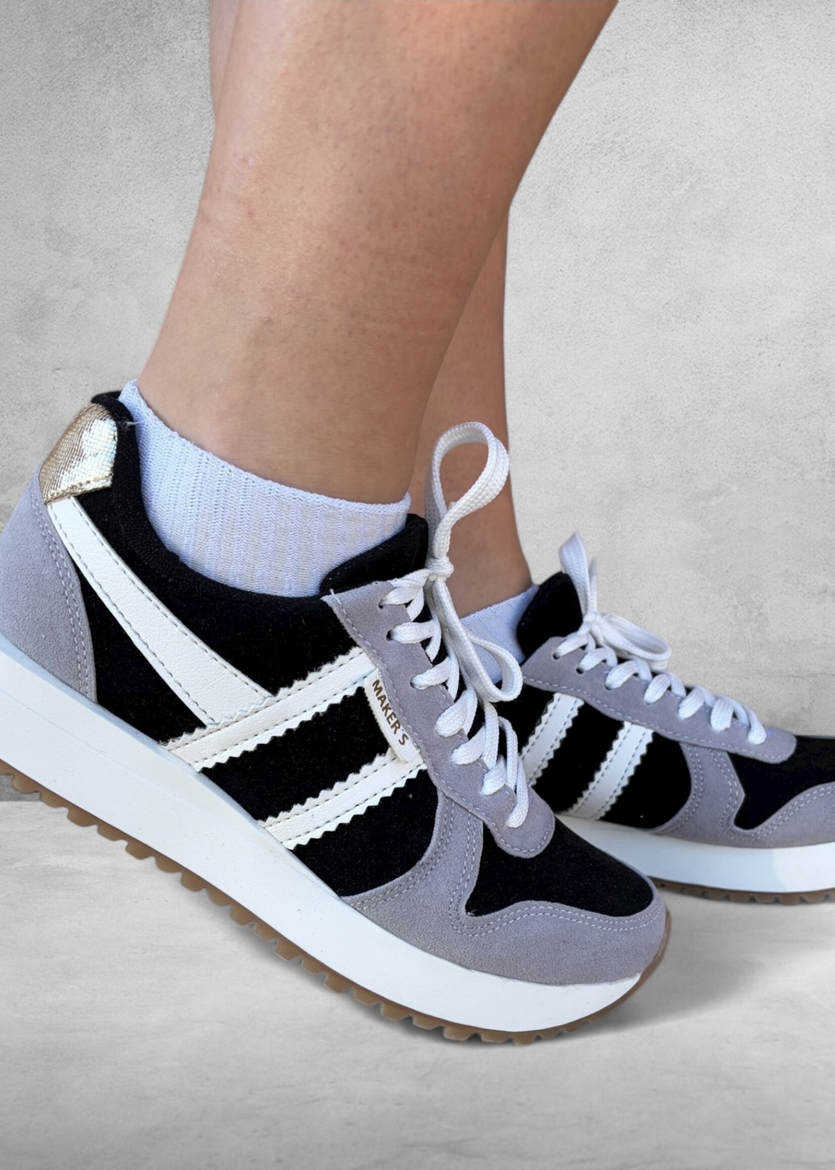 Bloom and Company Black Ace Sneaker