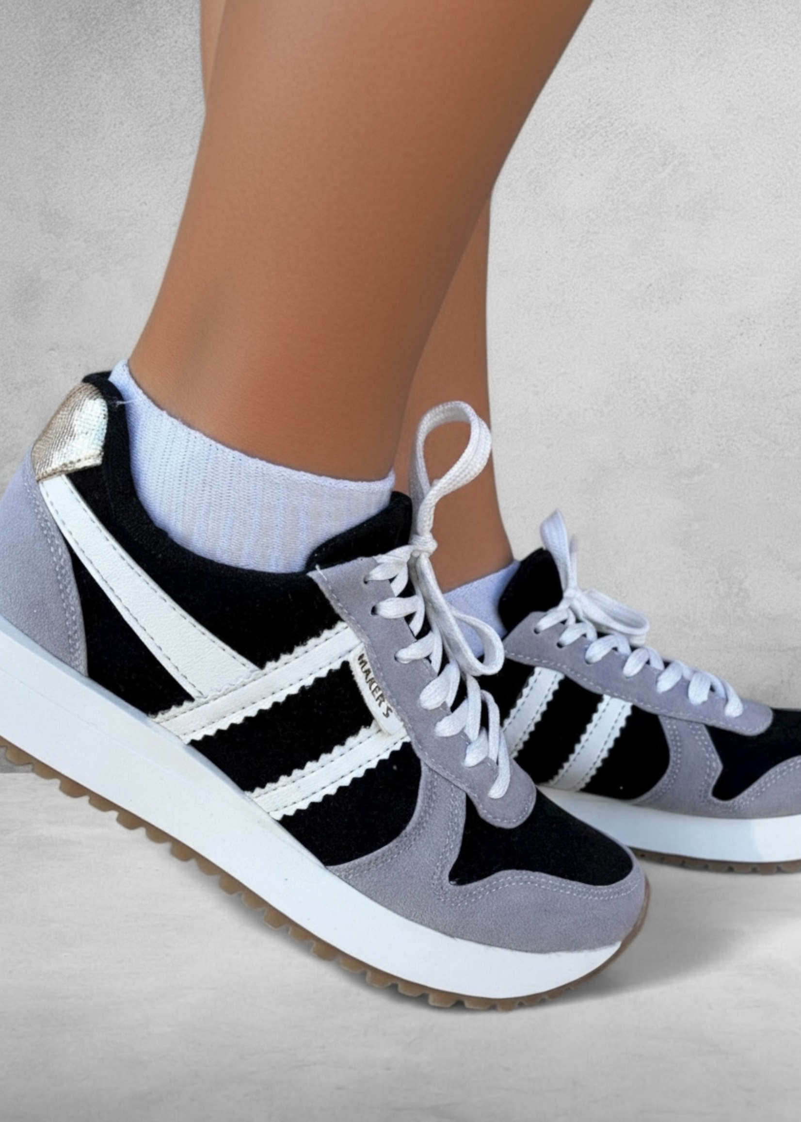 Bloom and Company Black Ace Sneaker