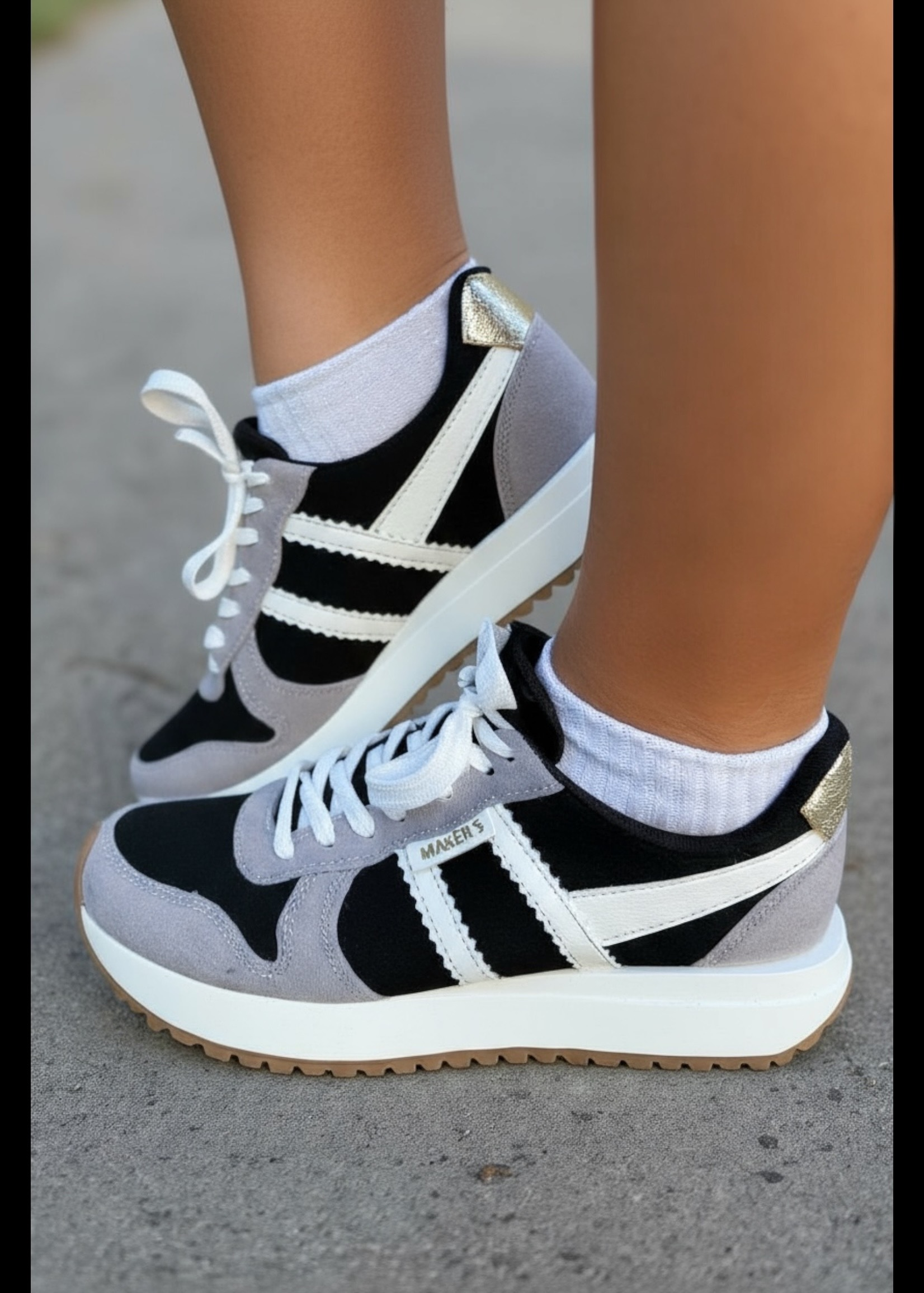 Bloom and Company Black Ace Sneaker