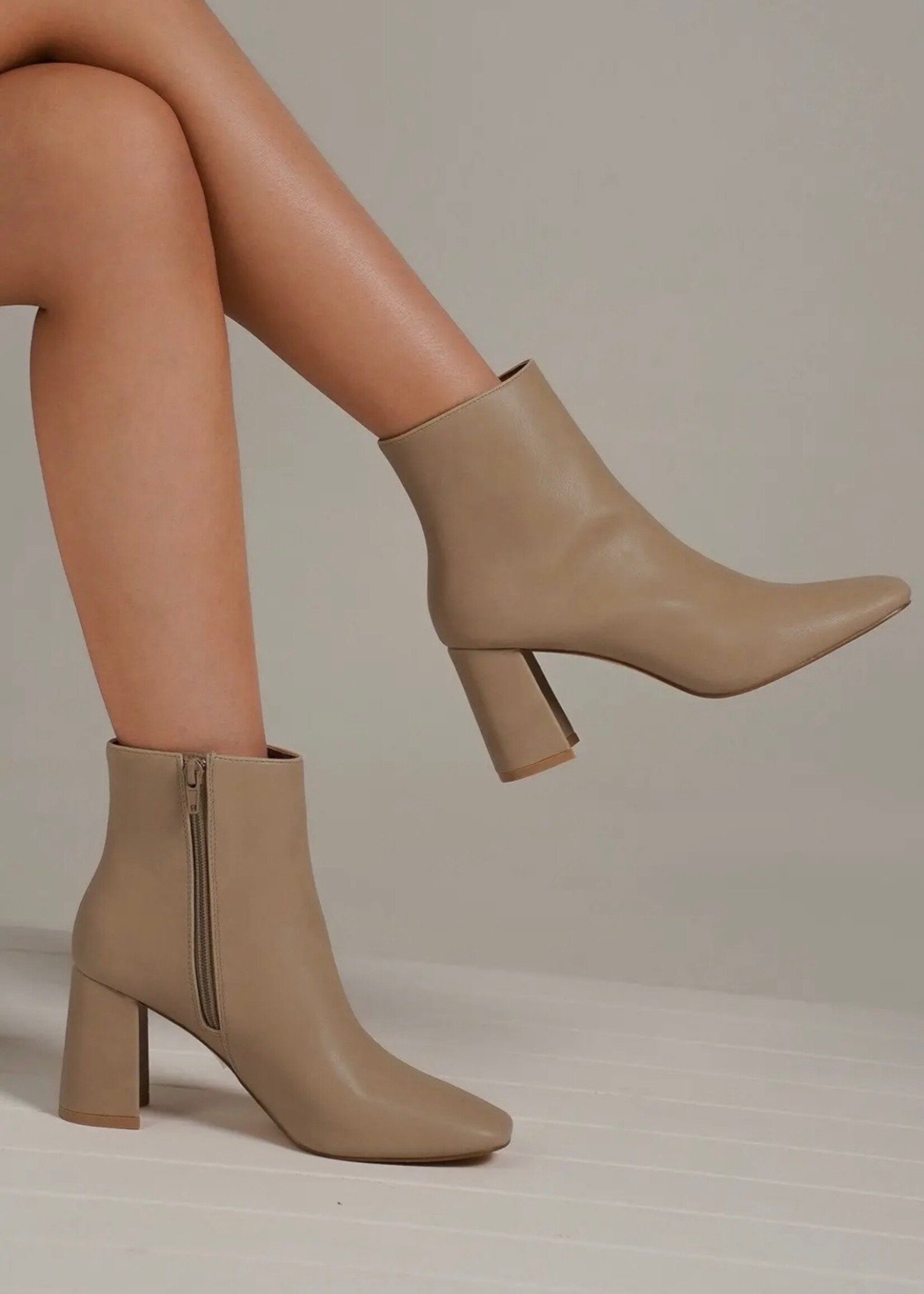 Bloom and Company Ketsby Ankle Boot Nude