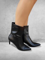 Bloom and Company Rocky Sleek Ankle Pointed Toe Bootie Black