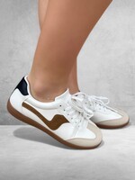 Bloom and Company White Inspired Retro Sneaker