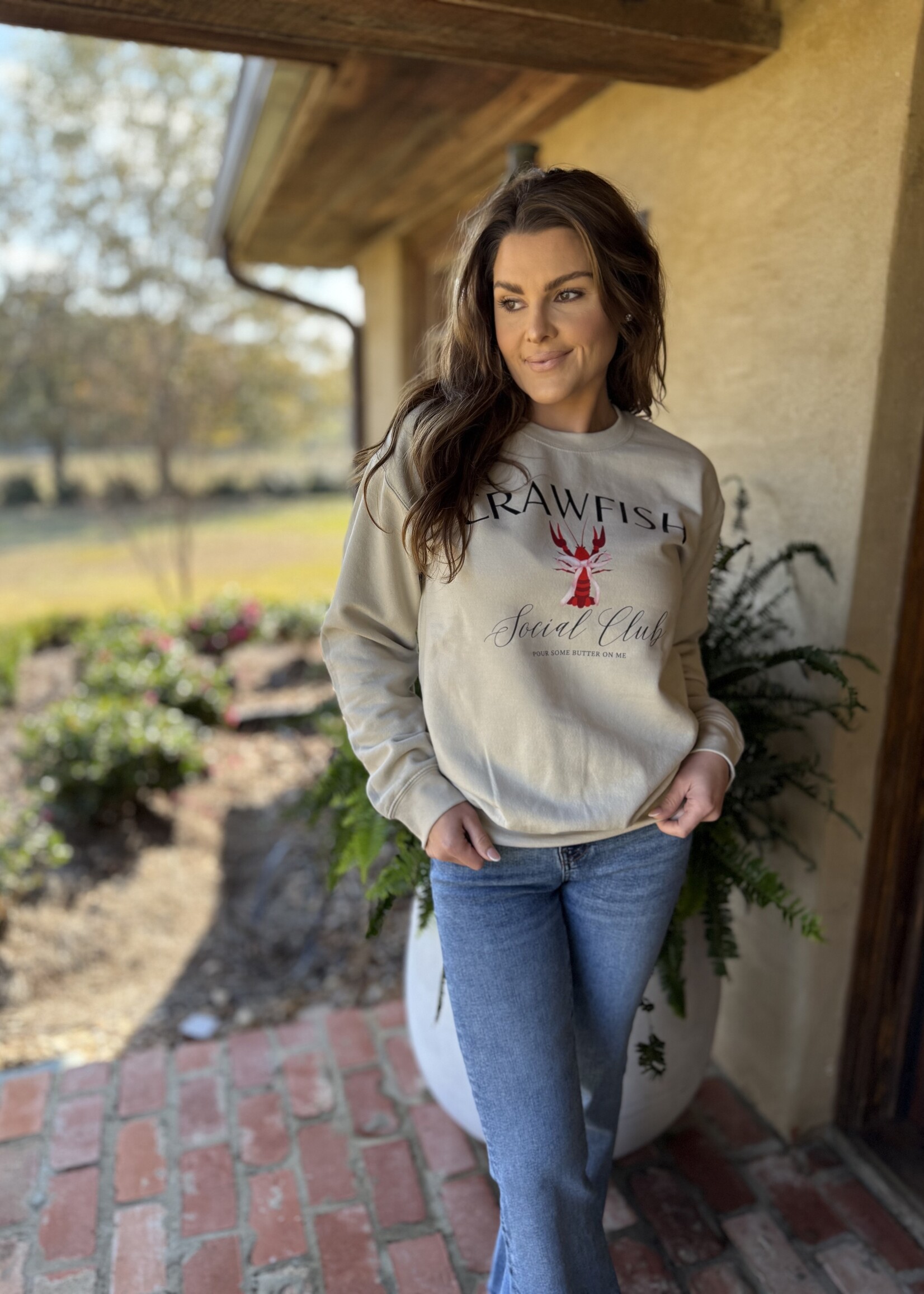 Bloom and Company Crawfish Social Club Sweatshirt
