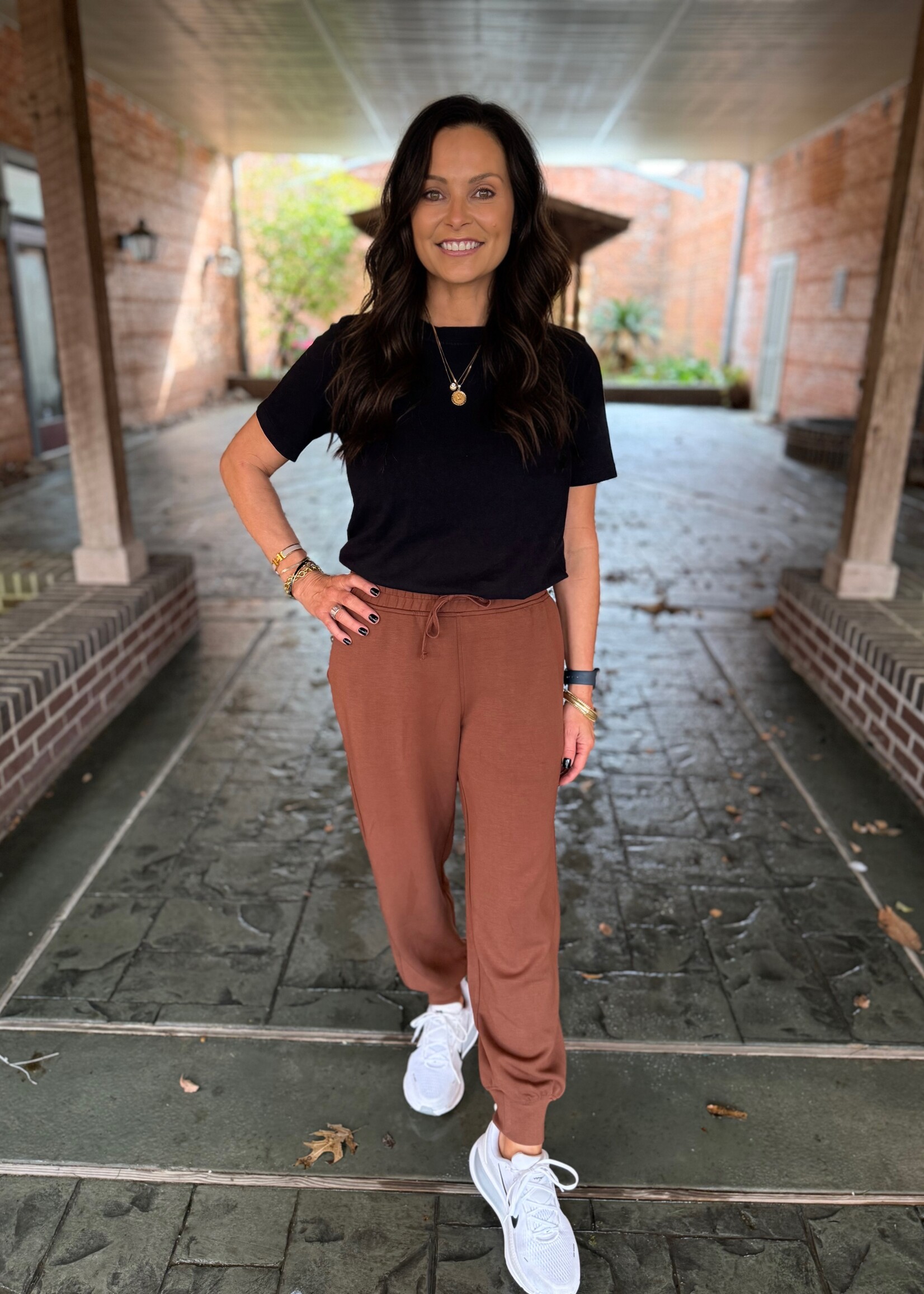 Bloom and Company Espresso Jogger Pant