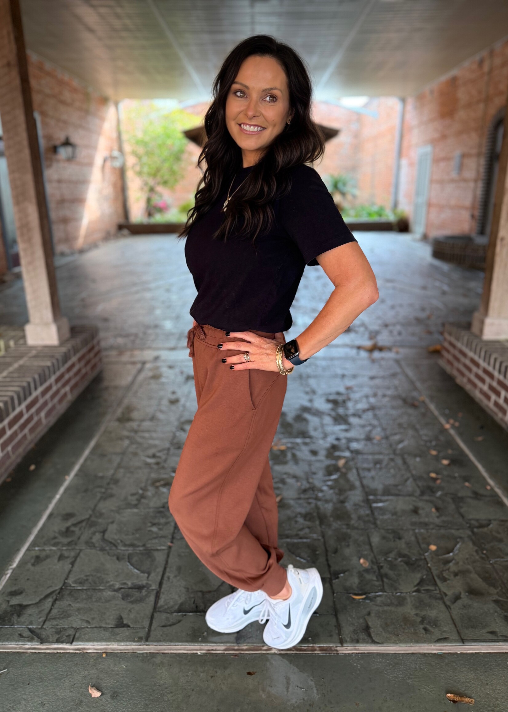 Bloom and Company Espresso Jogger Pant