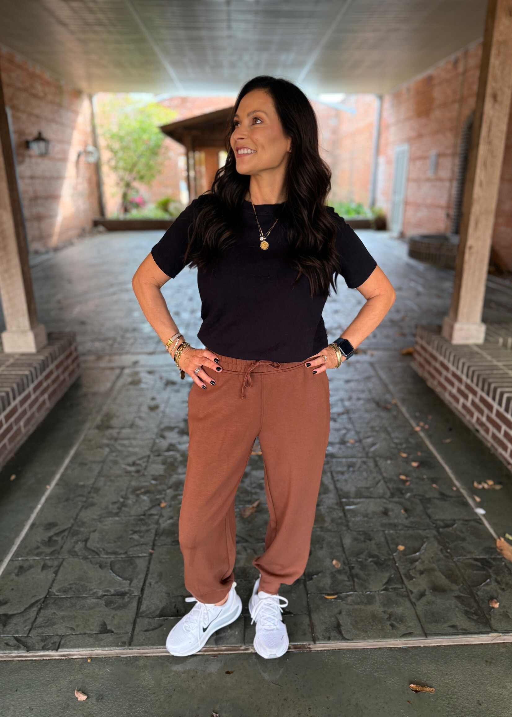 Bloom and Company Espresso Jogger Pant