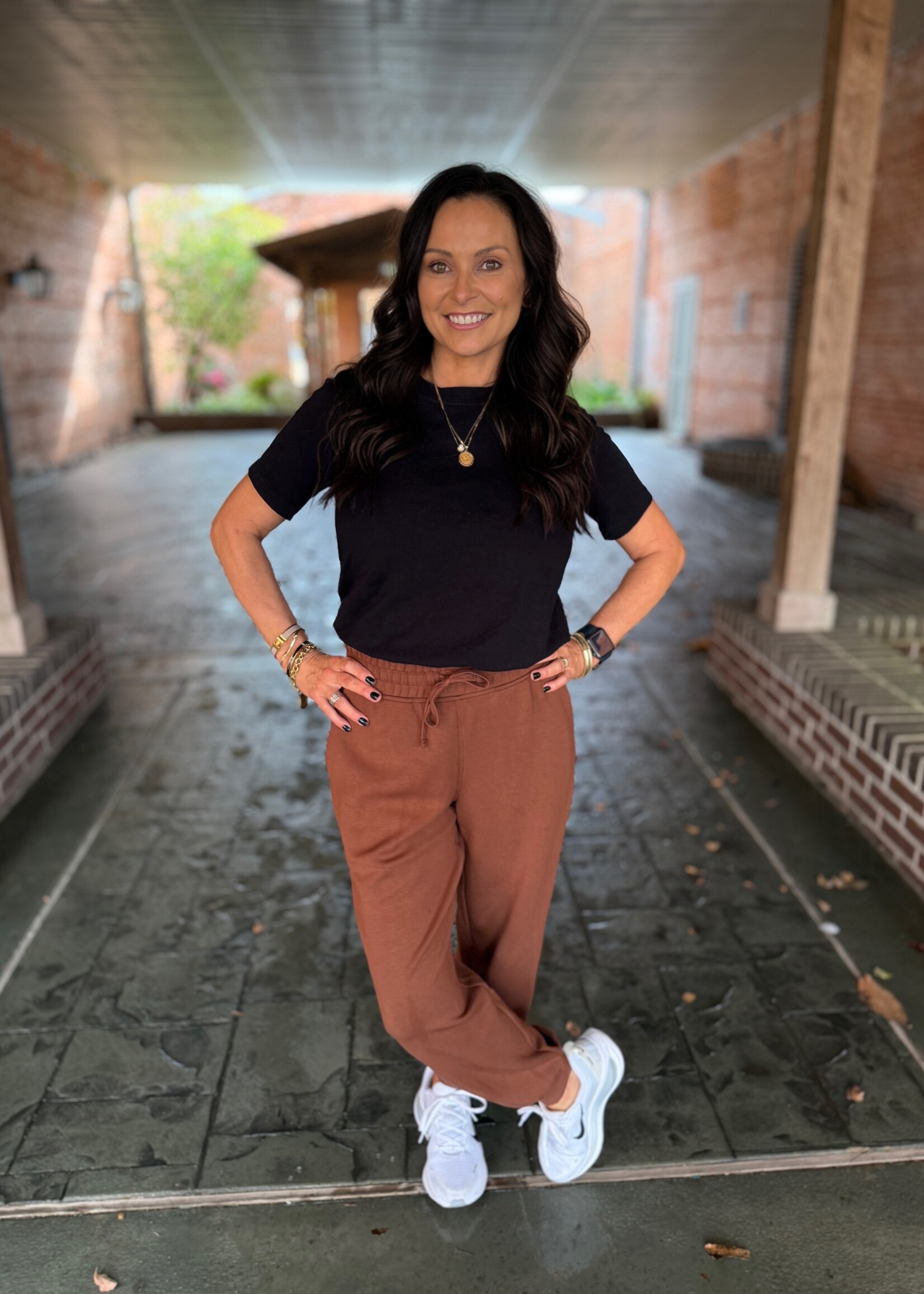 Bloom and Company Espresso Jogger Pant