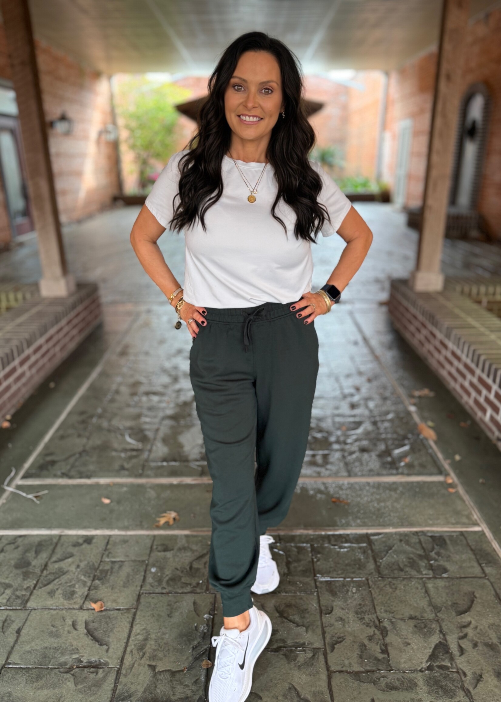 Bloom and Company Forest Green Jogger Pant