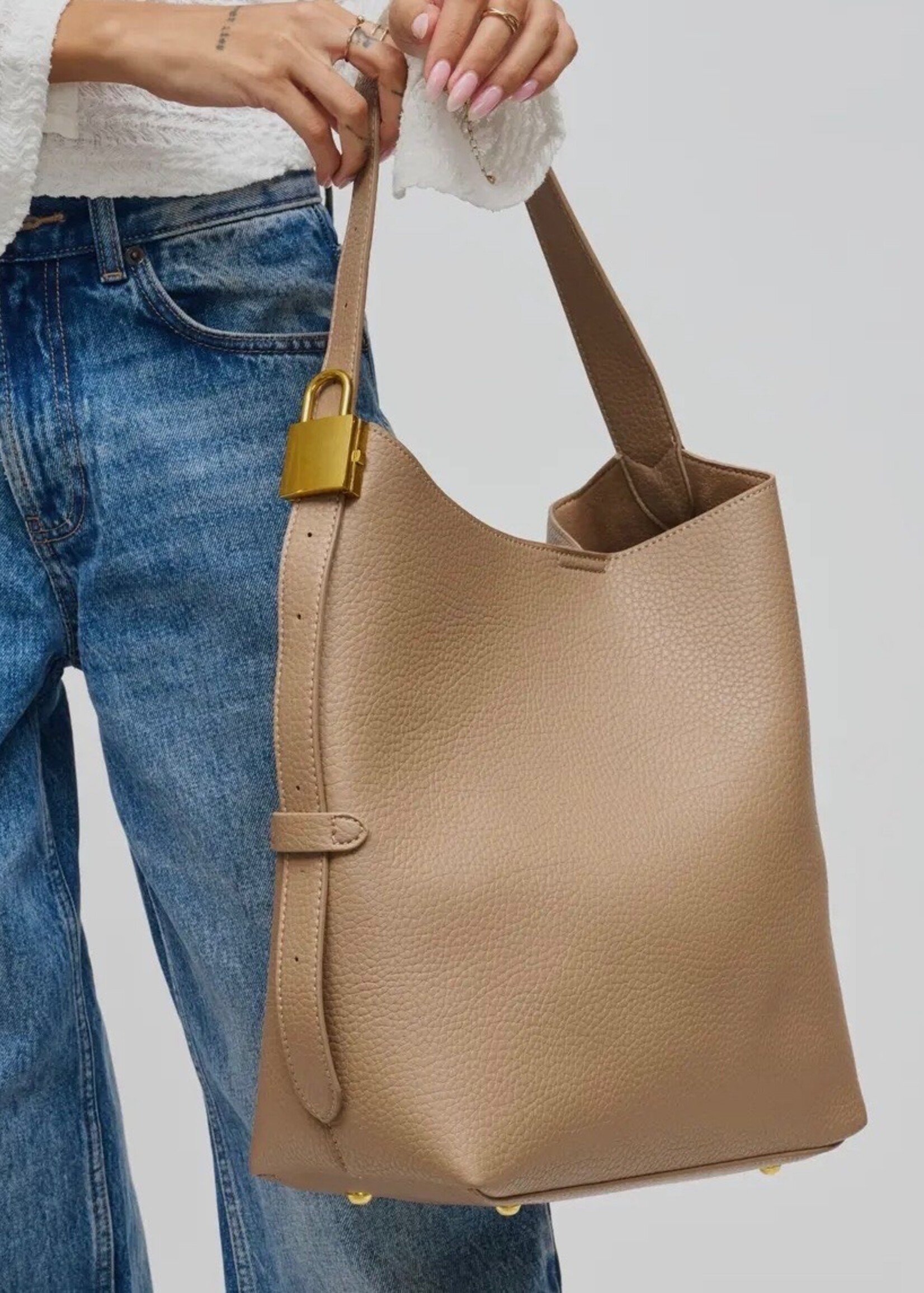 Urban Expressions Natural Matty Hobo Bag