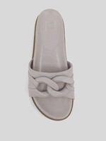 Shu Shop Nude Buckle Slip On