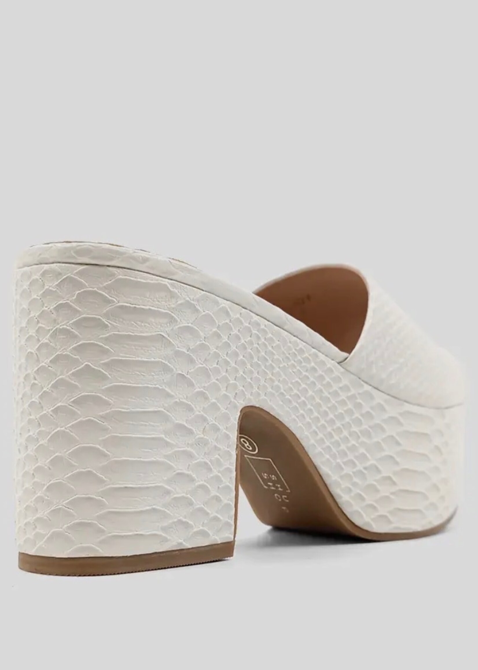 Shu Shop PK Snake Bone Chunk Heel