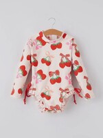 Rylee Faith Designs Cherry Girls One-Piece Swimsuit