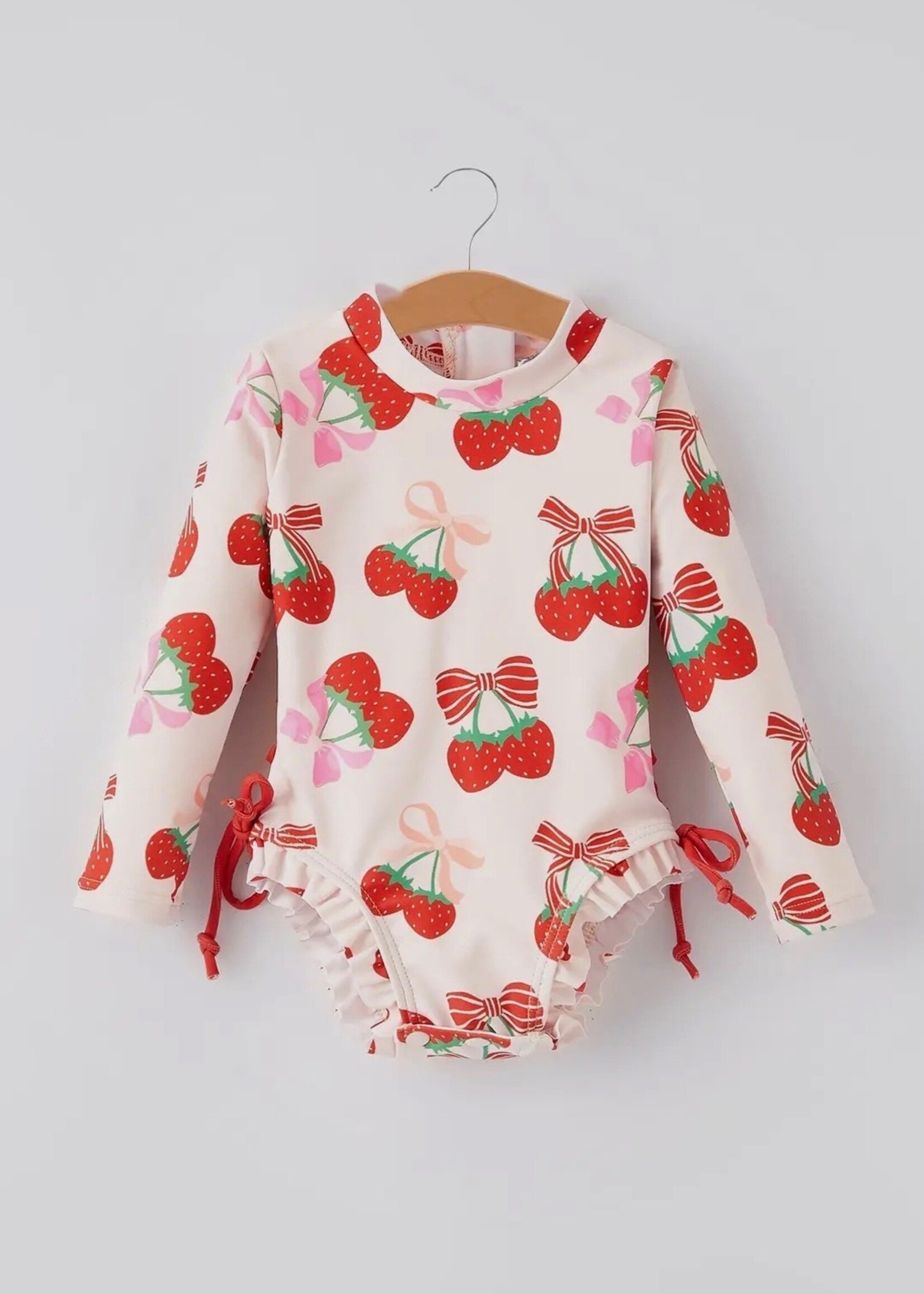 Rylee Faith Designs Cherry Girls One-Piece Swimsuit