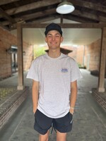 Burlebo Burlebo Adult SS Tee Mountain Range Heather Ash Grey