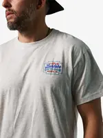 Burlebo Burlebo Adult SS Tee Mountain Range Heather Ash Grey