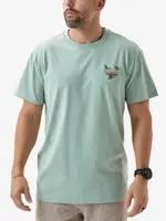 Burlebo Burlebo Adult SS Tee Field Companion Heather Sage