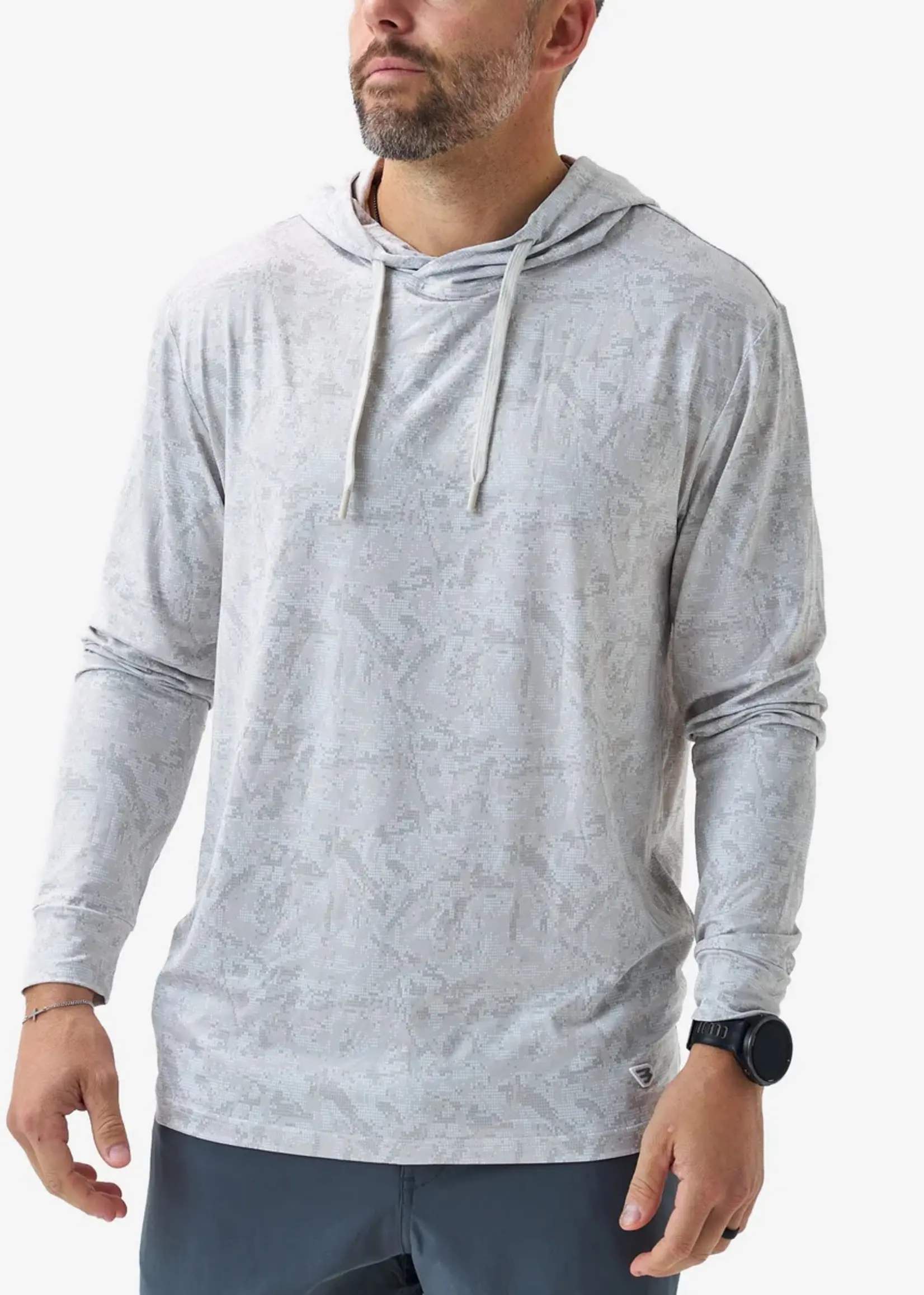 Burlebo Burlebo Performance Hoodie Digi Camo Ivory