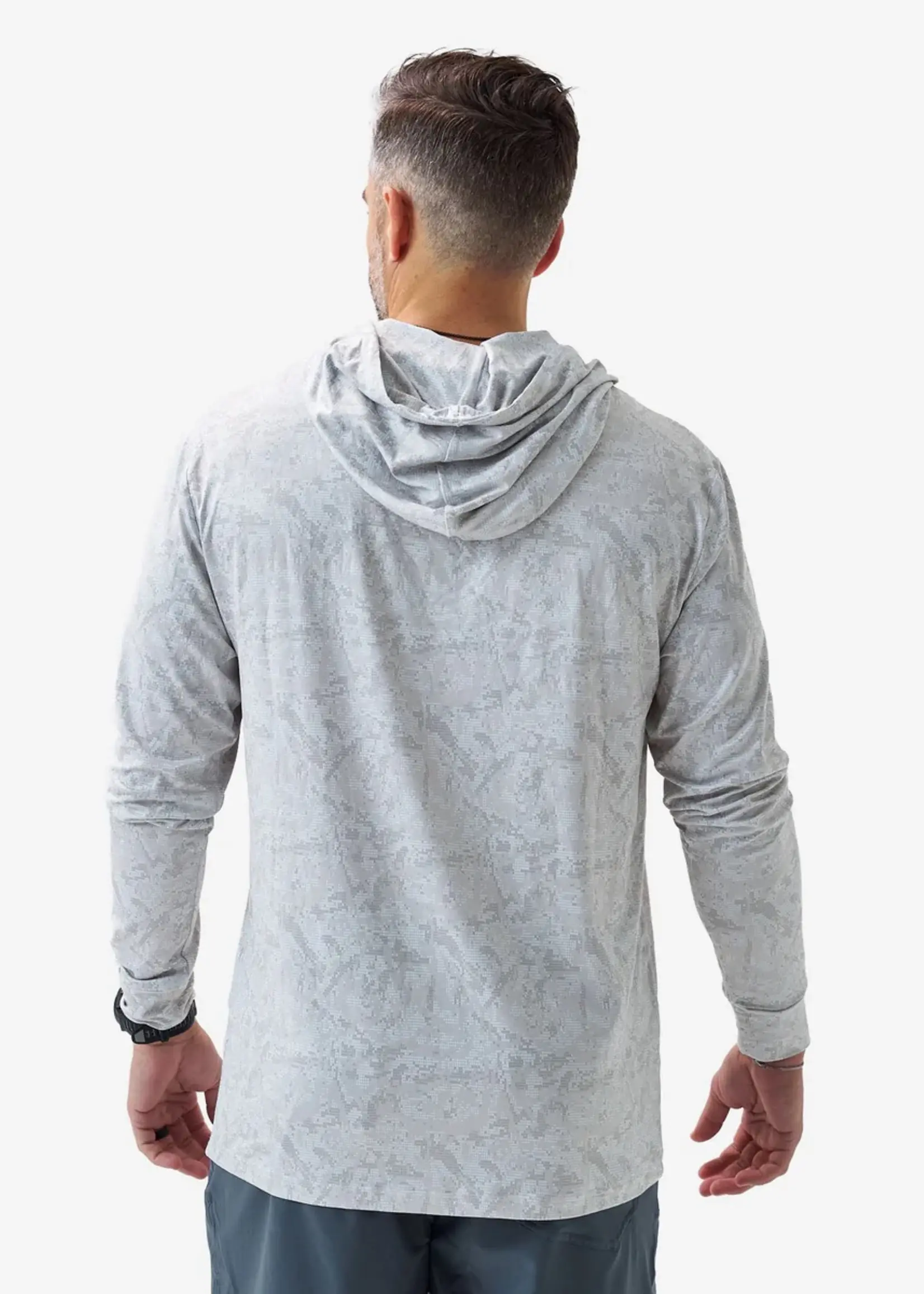 Burlebo Burlebo Performance Hoodie Digi Camo Ivory