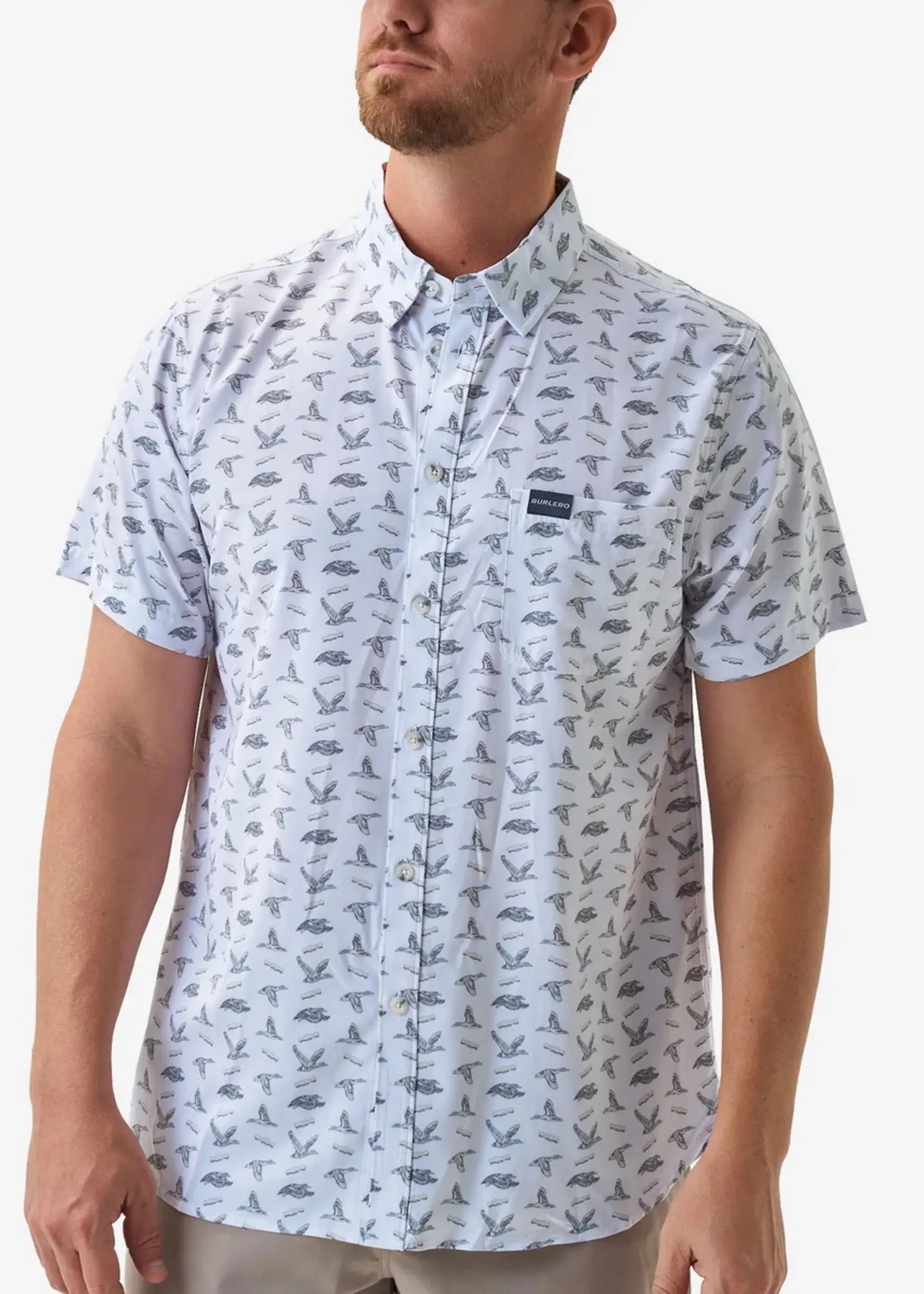 Burlebo Burlebo Performance Button Up Ducks & Calls