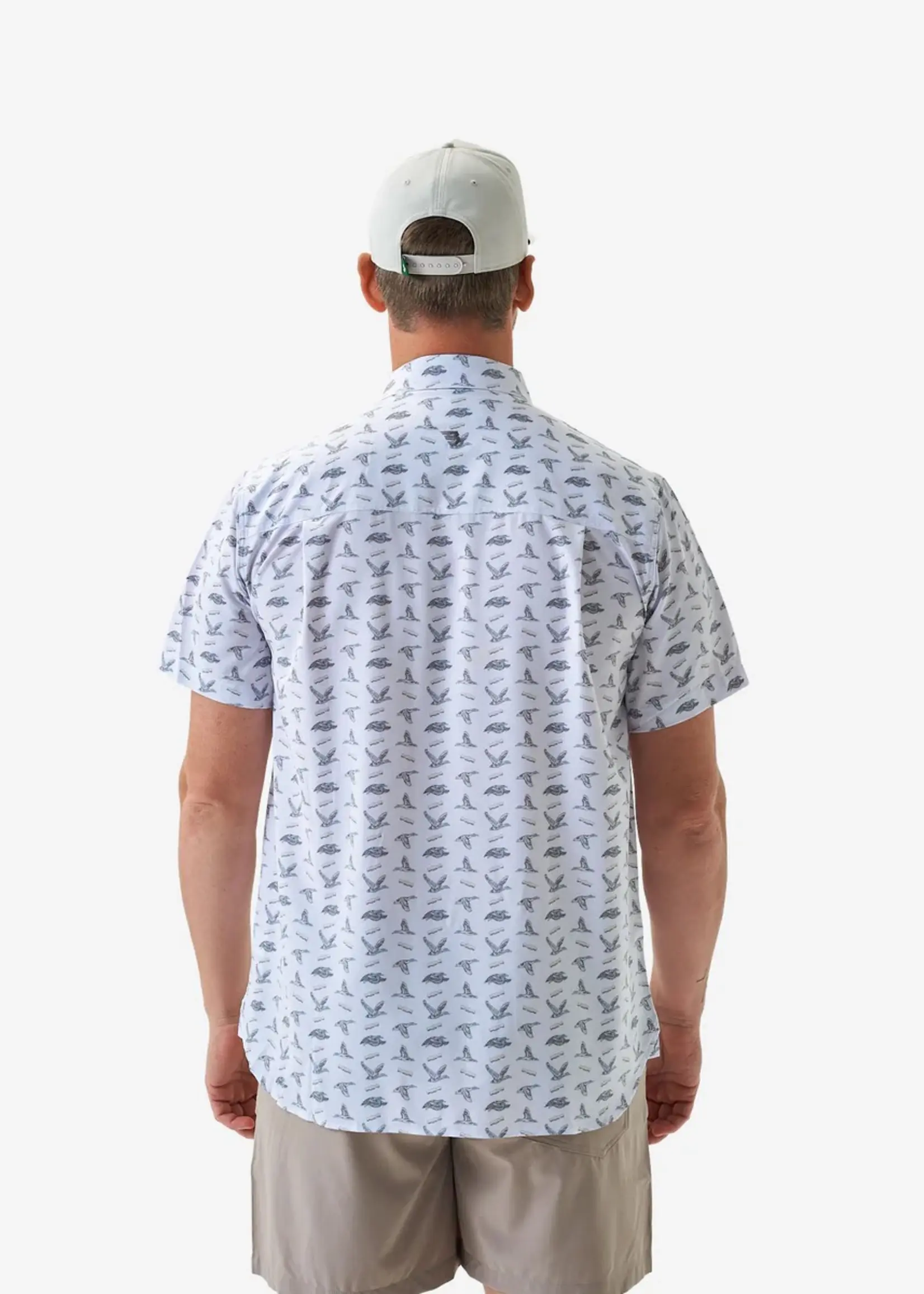 Burlebo Burlebo Performance Button Up Ducks & Calls