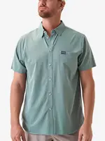 Burlebo Burlebo Performance Button Up Sage