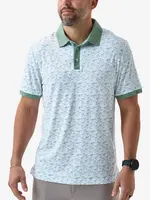 Burlebo Burlebo Performance Blade Collar Polo Duck Season